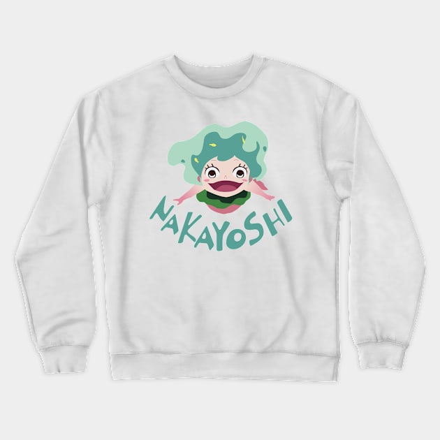 Nakayoshi Crewneck Sweatshirt by Milewq